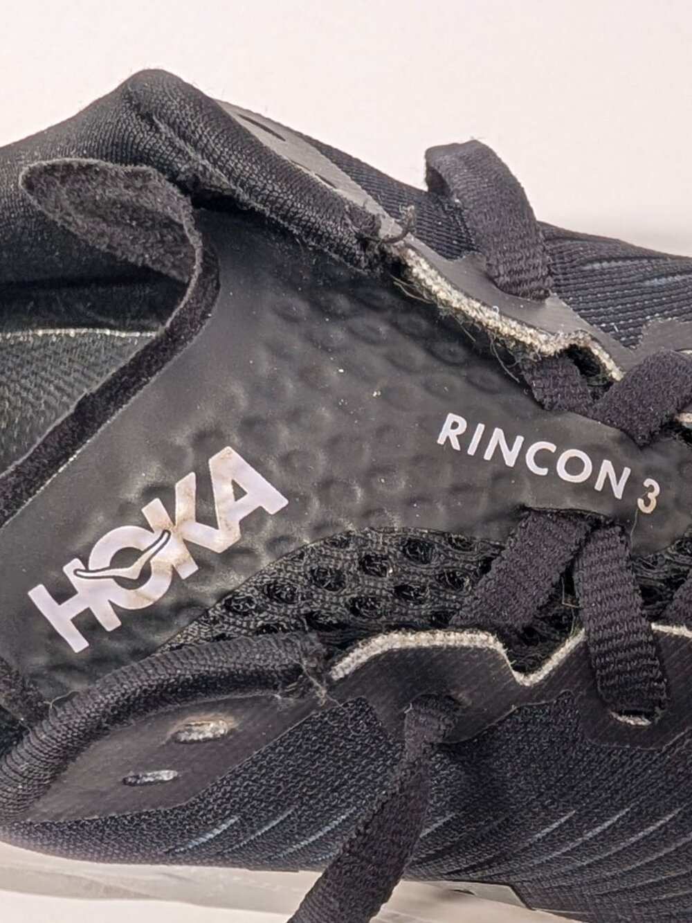 HOKA One One Rincon 3 Sneakers in Black & White - Picture 5 of 16